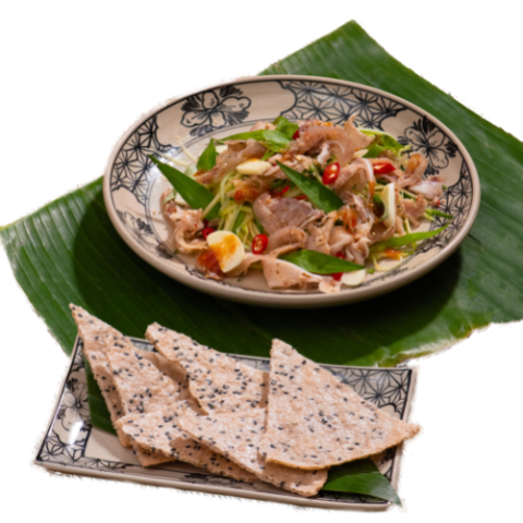 Gỏi Tré Trộn Xoài Xanh